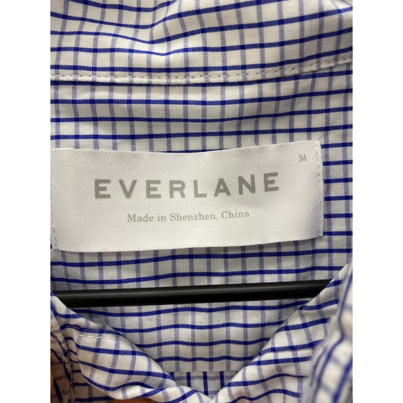 Everlane Long Sleeve Casual Button Down Shirt Sz M - Picture 7 of 8